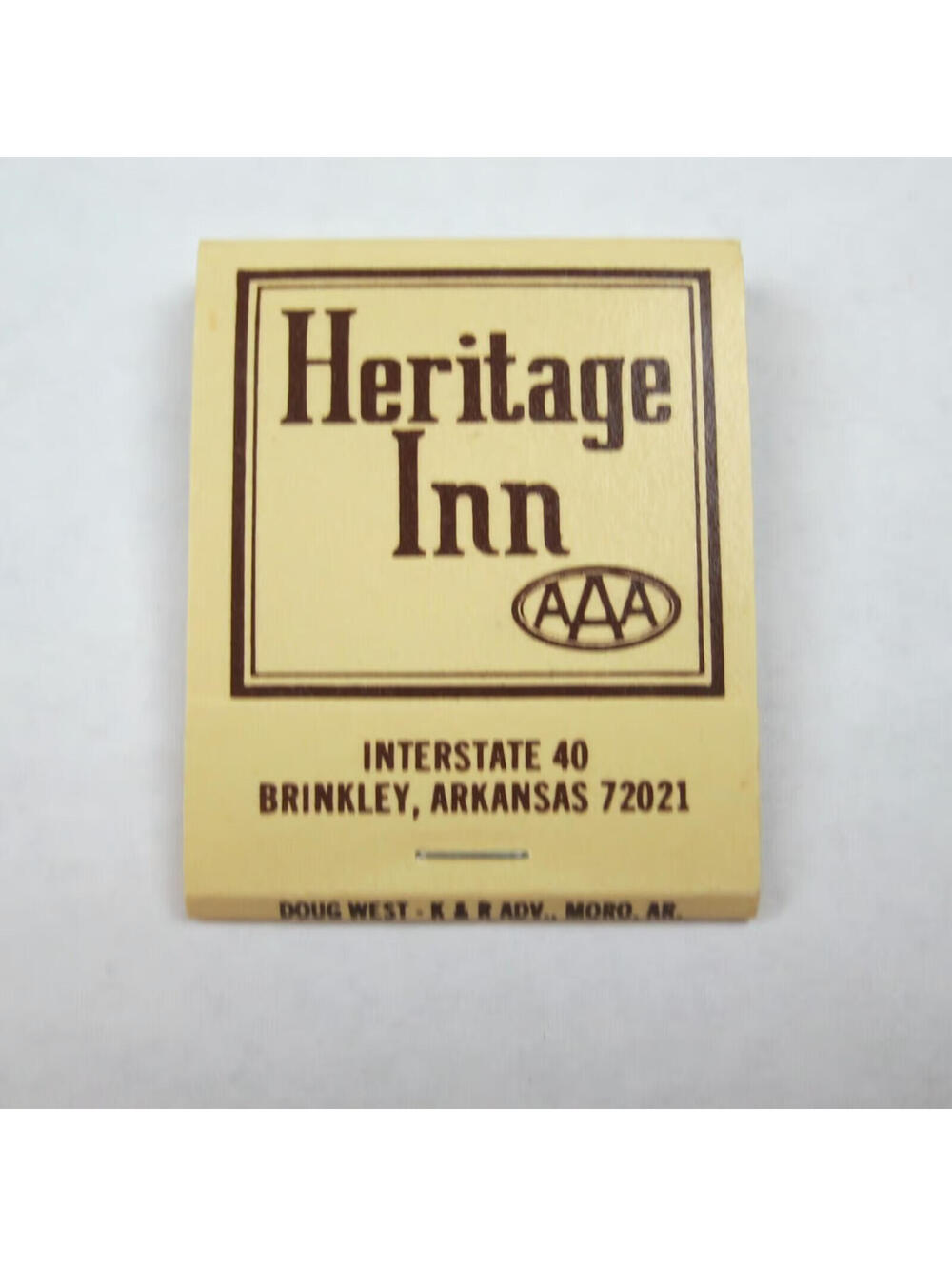 4 Vintage Matchbooks The Monteleone Hawks Nest Lodge Inn Ambassador Heritage Inn - Picture 10 of 12